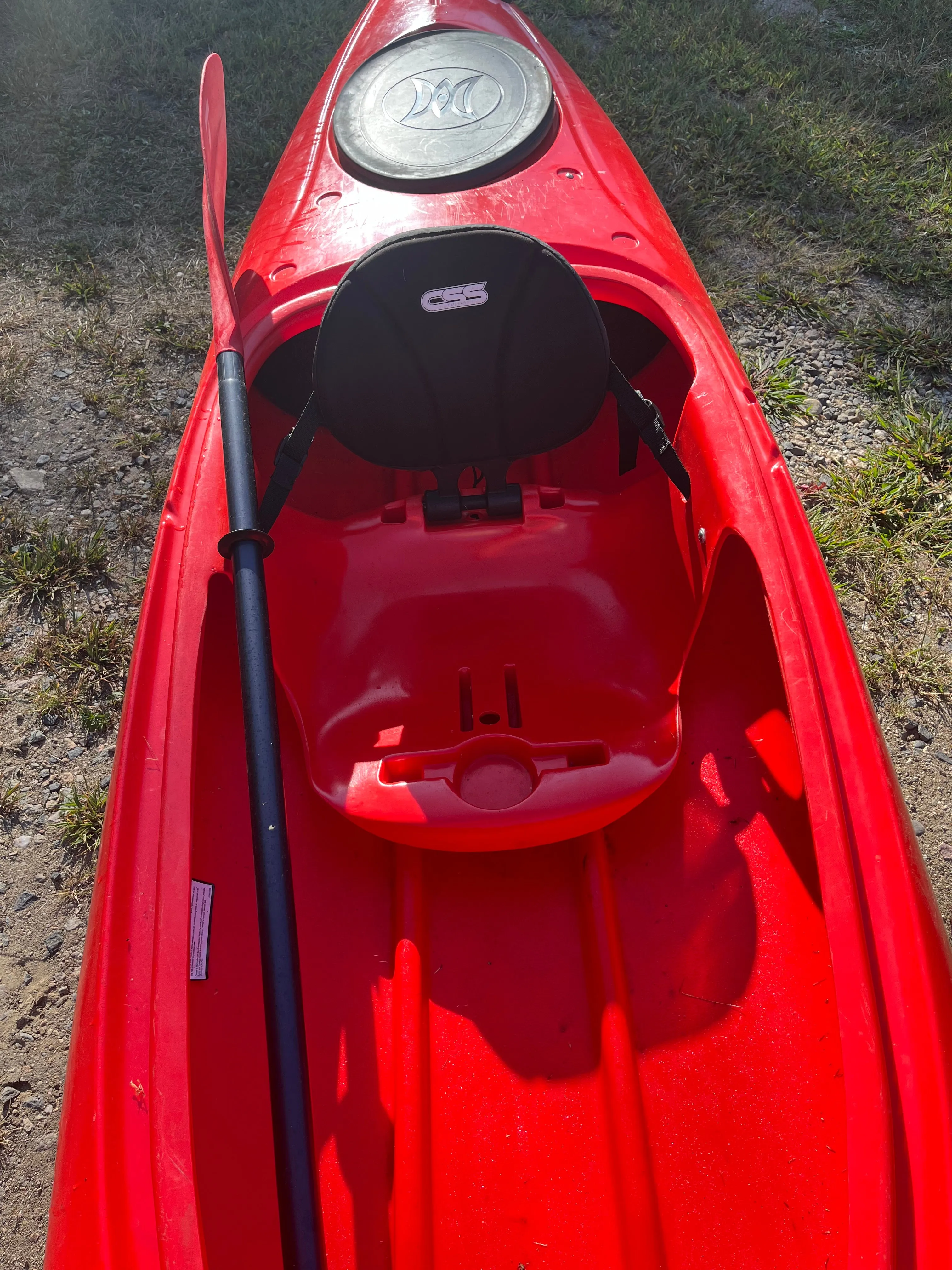 12' Perception Sunset Sit inside kayak