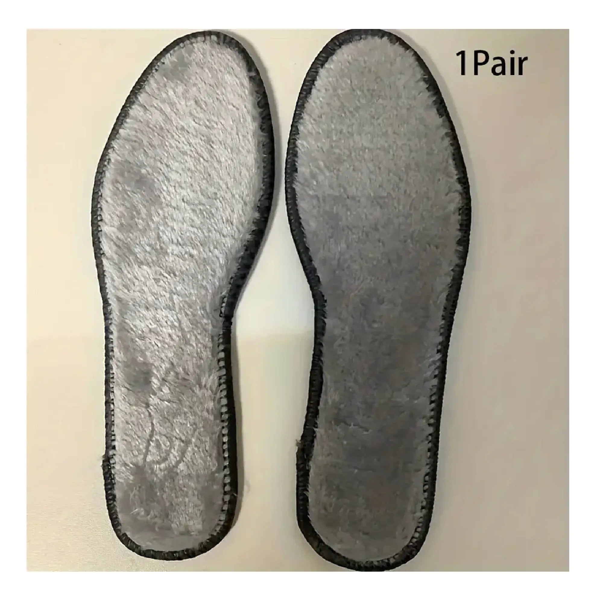 1Pair Thicken Warm Heated Insoles For Men & Women, Winter