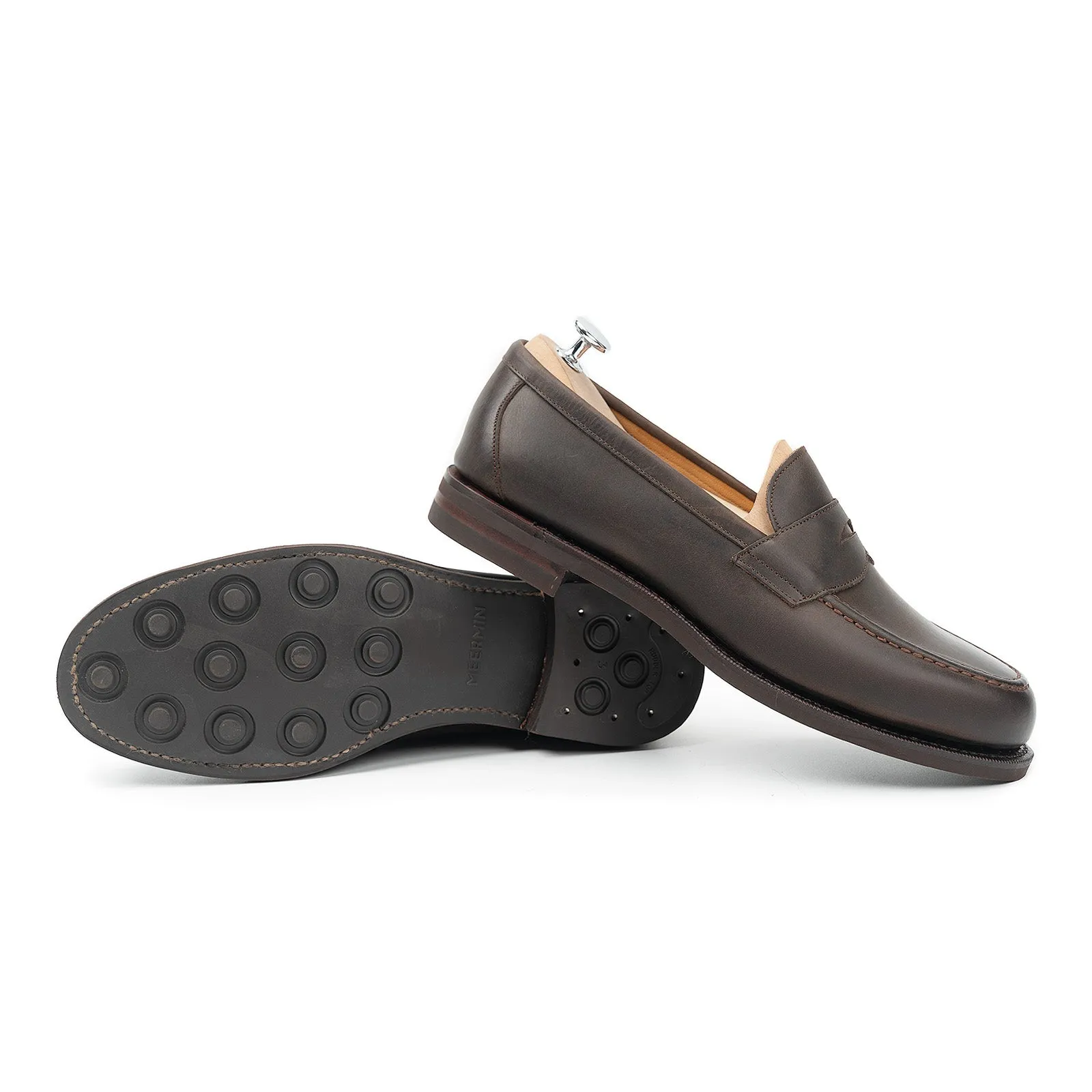 514040 - BROWN WAXY CALF - E