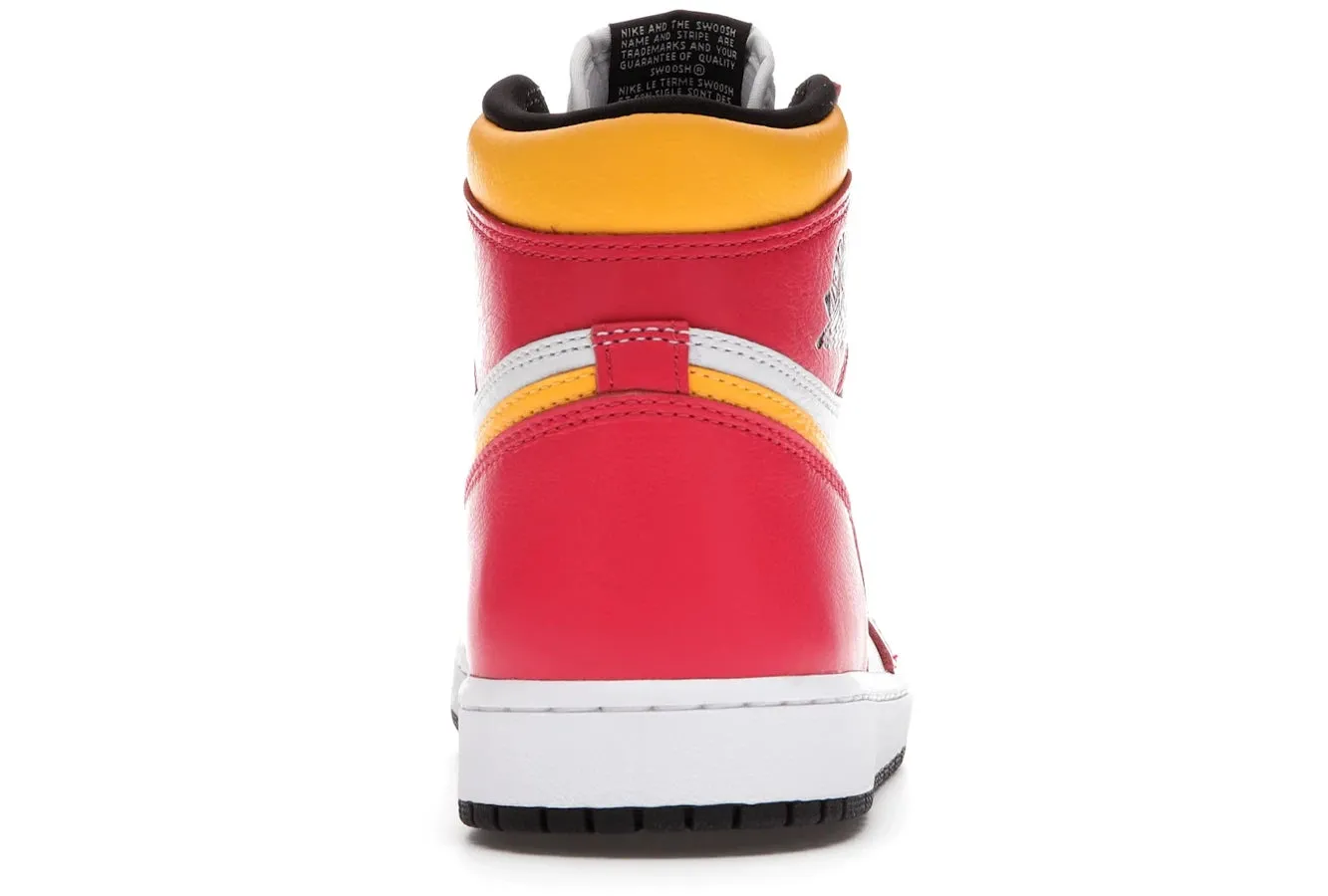 Air Jordan 1 High Light Fusion Red