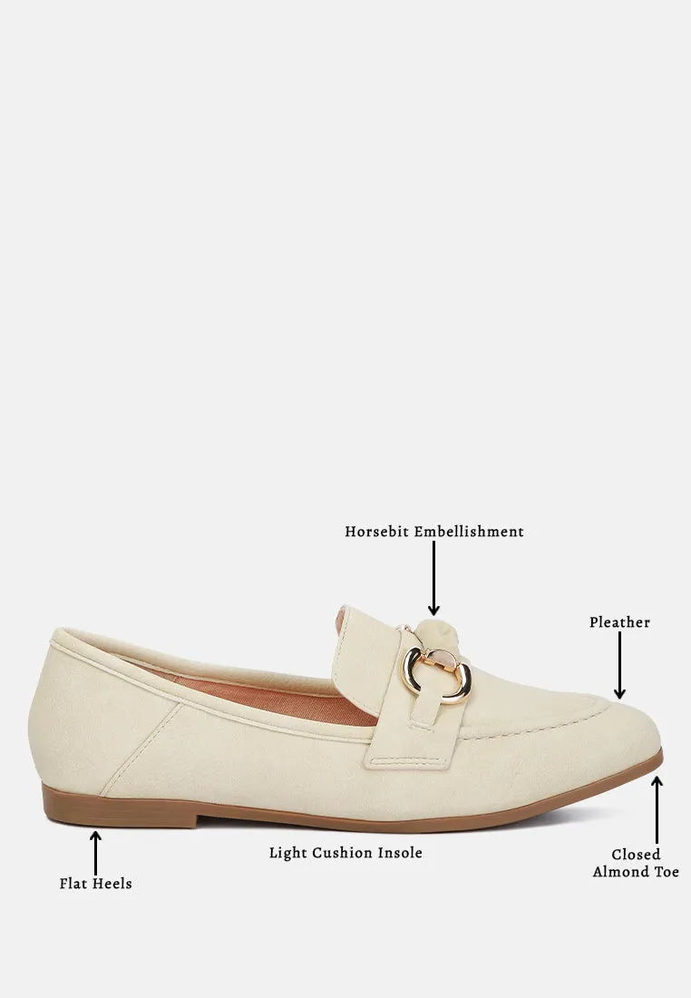 Asher Horsebit Embellished Loafers