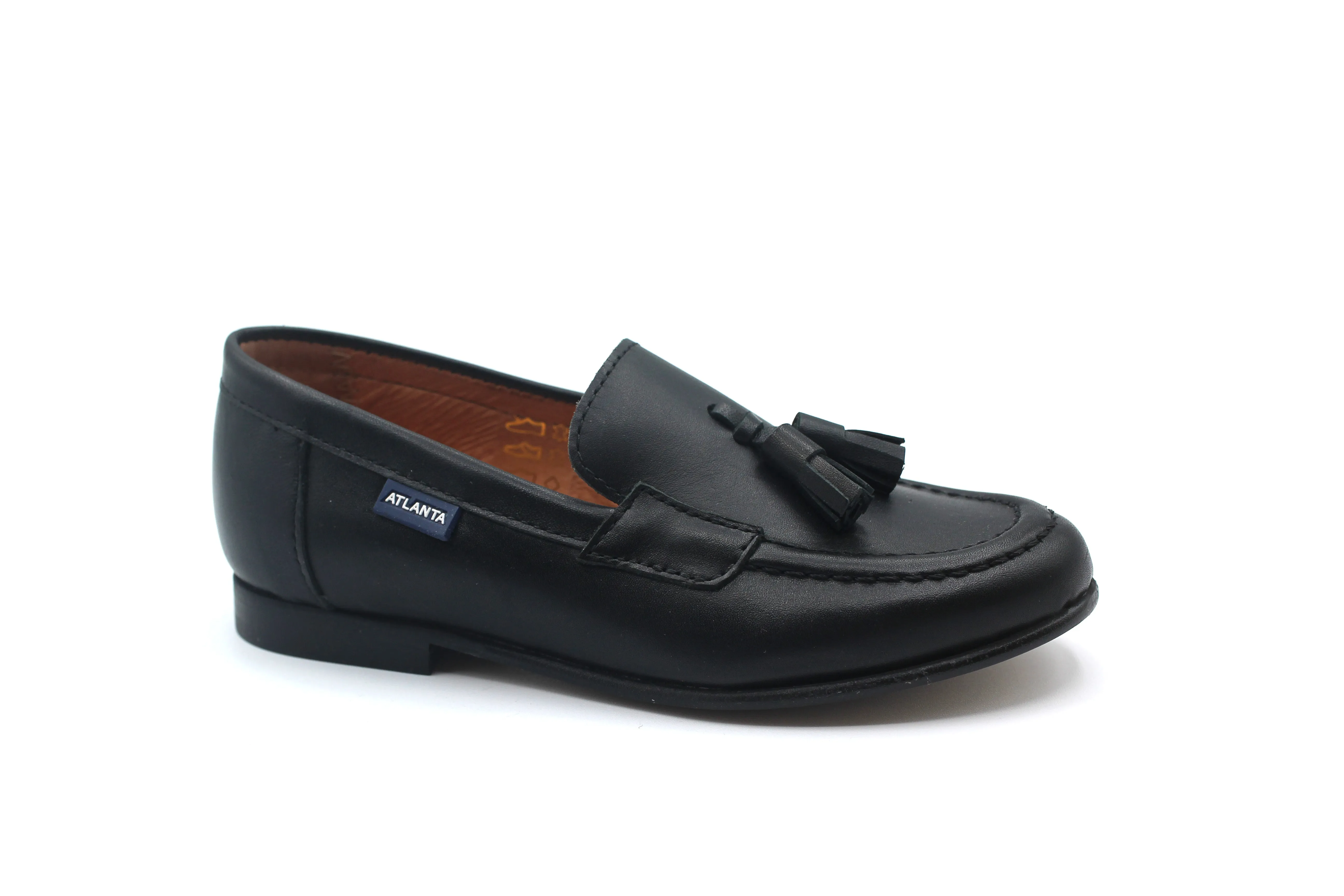 Atlanta Navy Tassel Dress Loafer