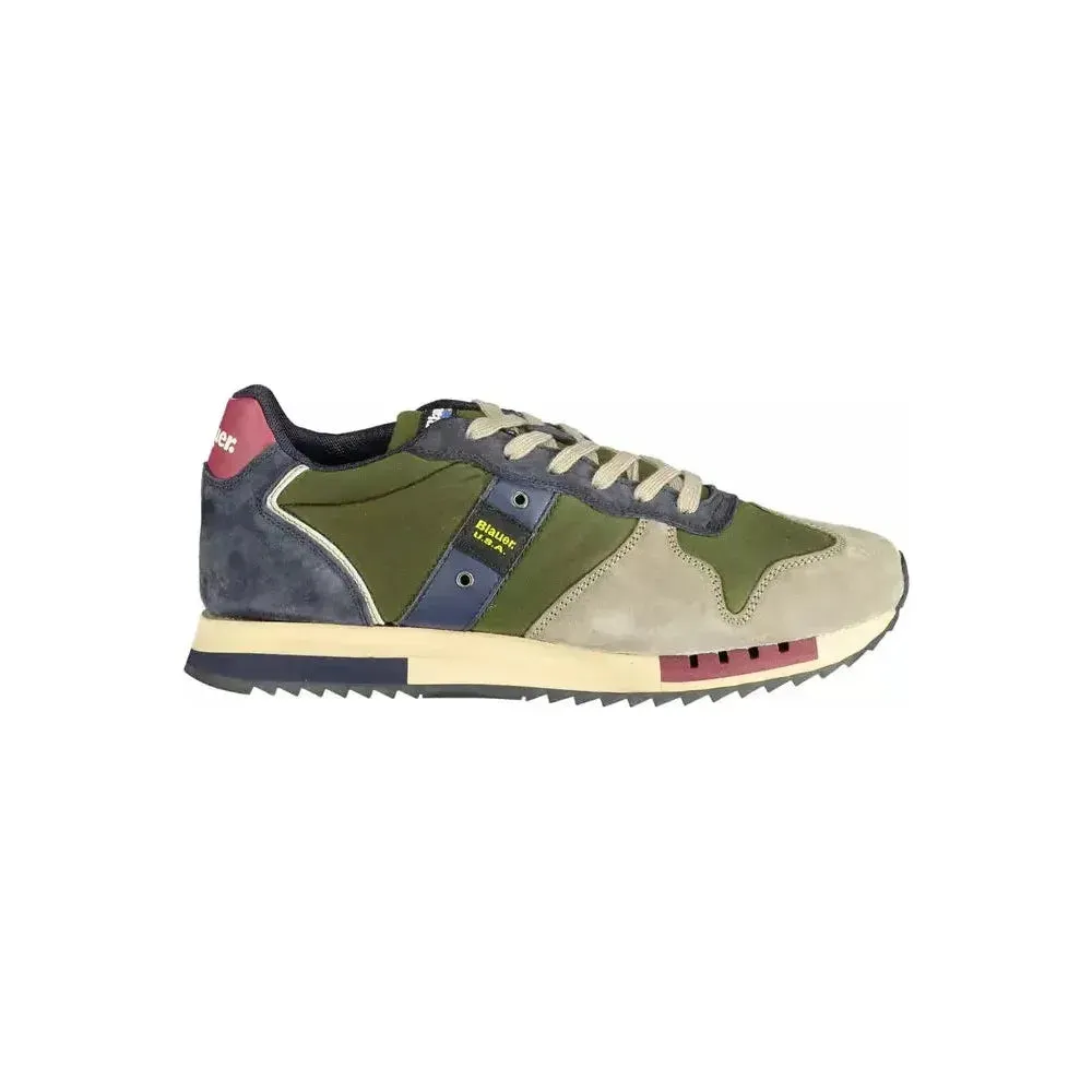 Blauer Green Polyethylene Men Sneaker