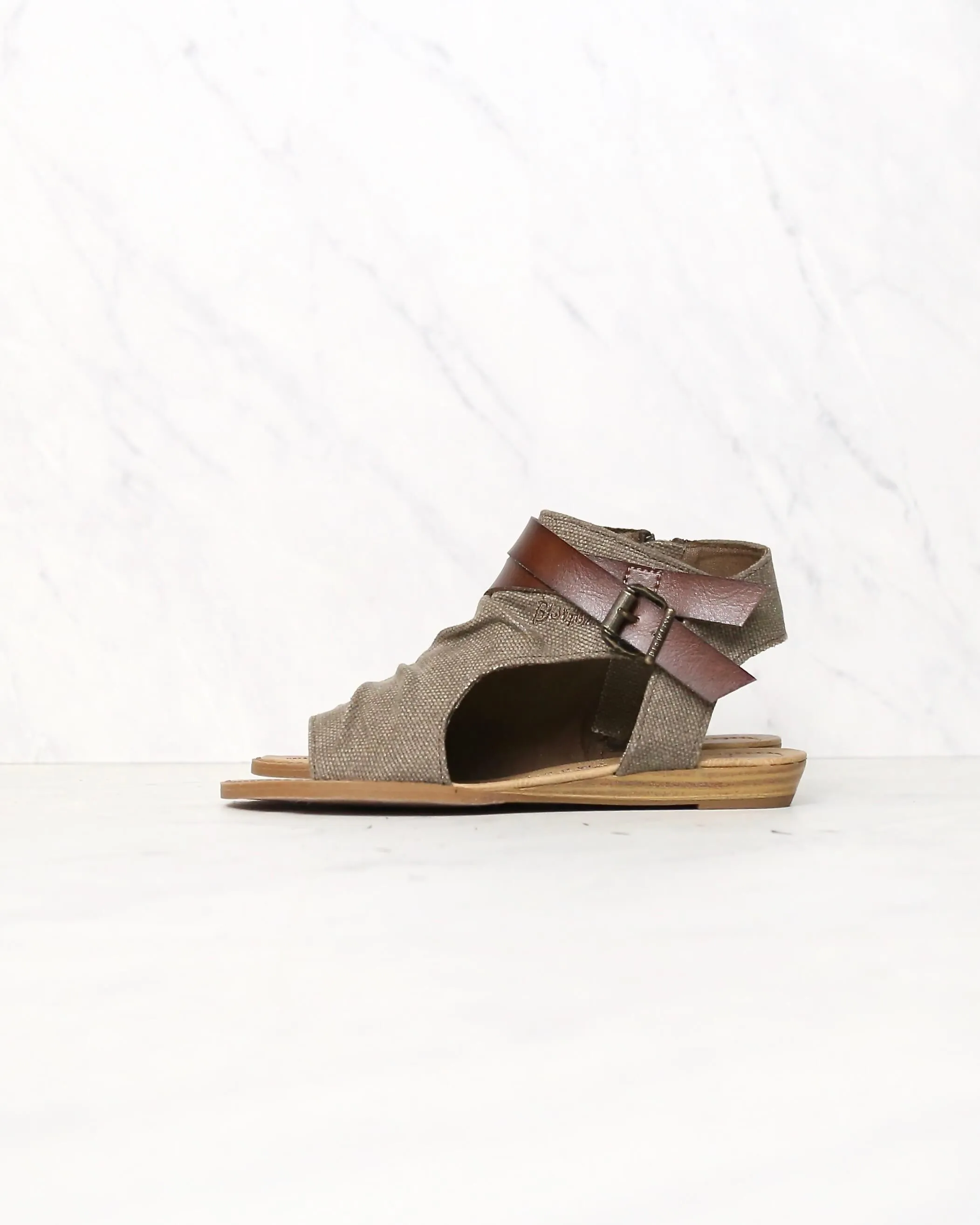 Blowfish - Balla Sandal in Brown Rancher/Whiskey Dyecut