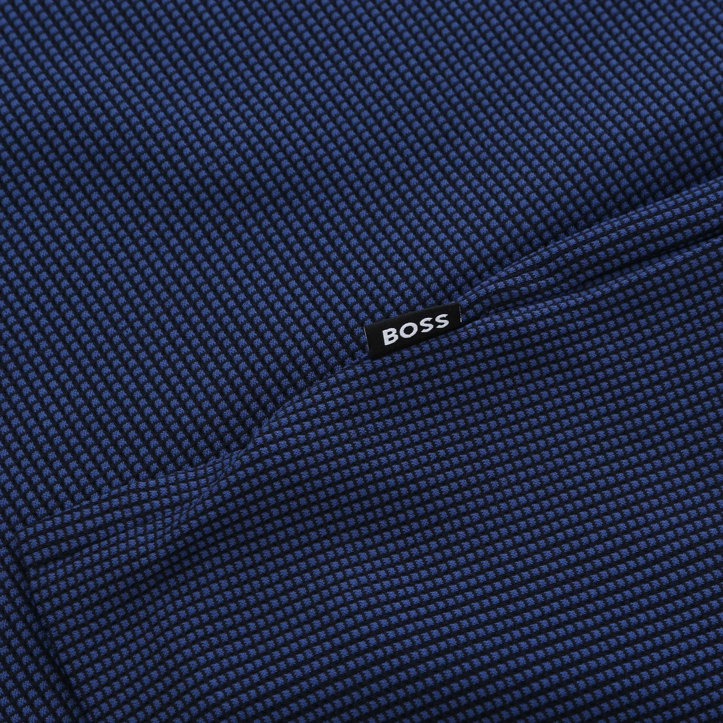 BOSS H Pado 431 LS Polo Shirt in Navy