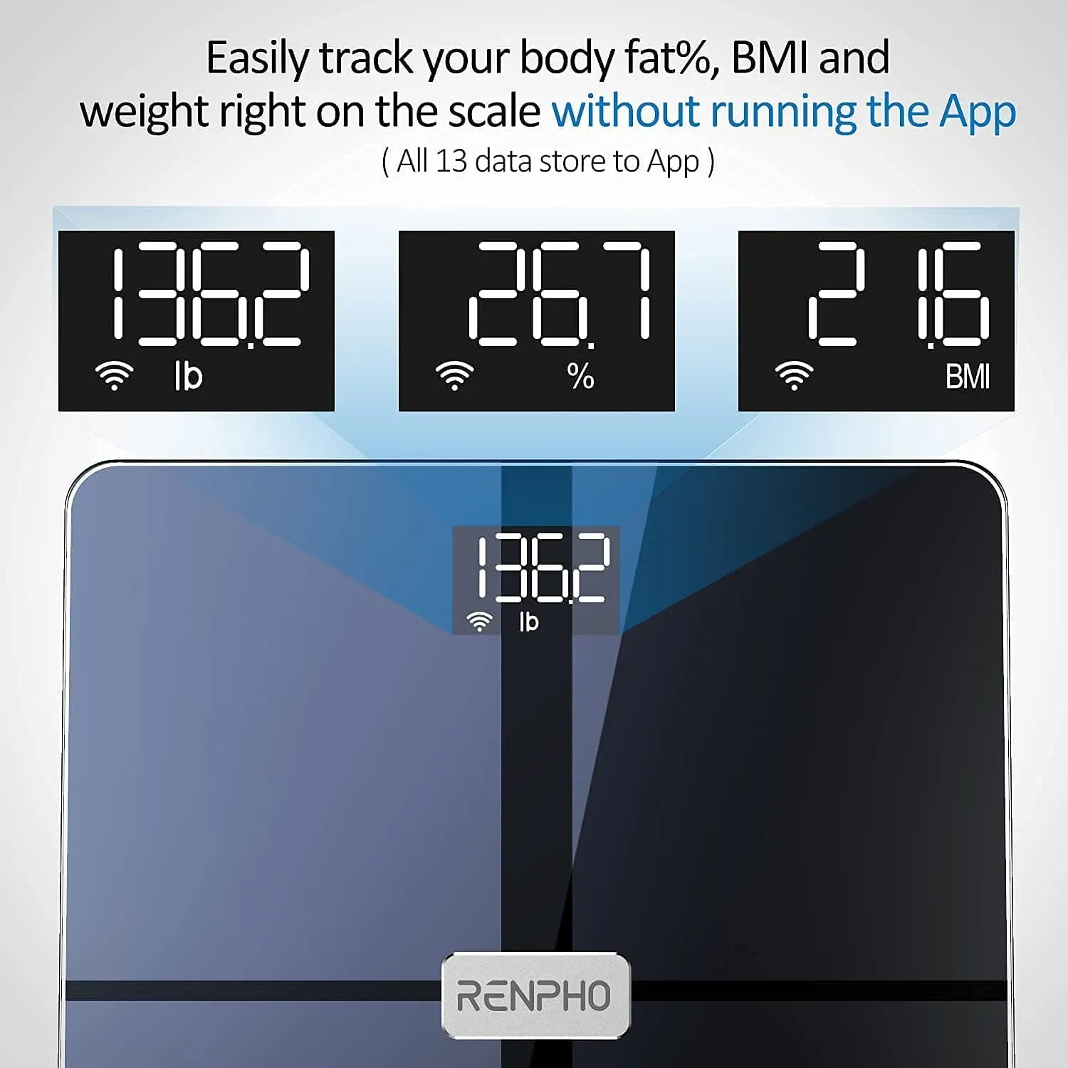 Bundle (Elis Aspire Smart Body Scale and Smart Tape Measure BMF01)