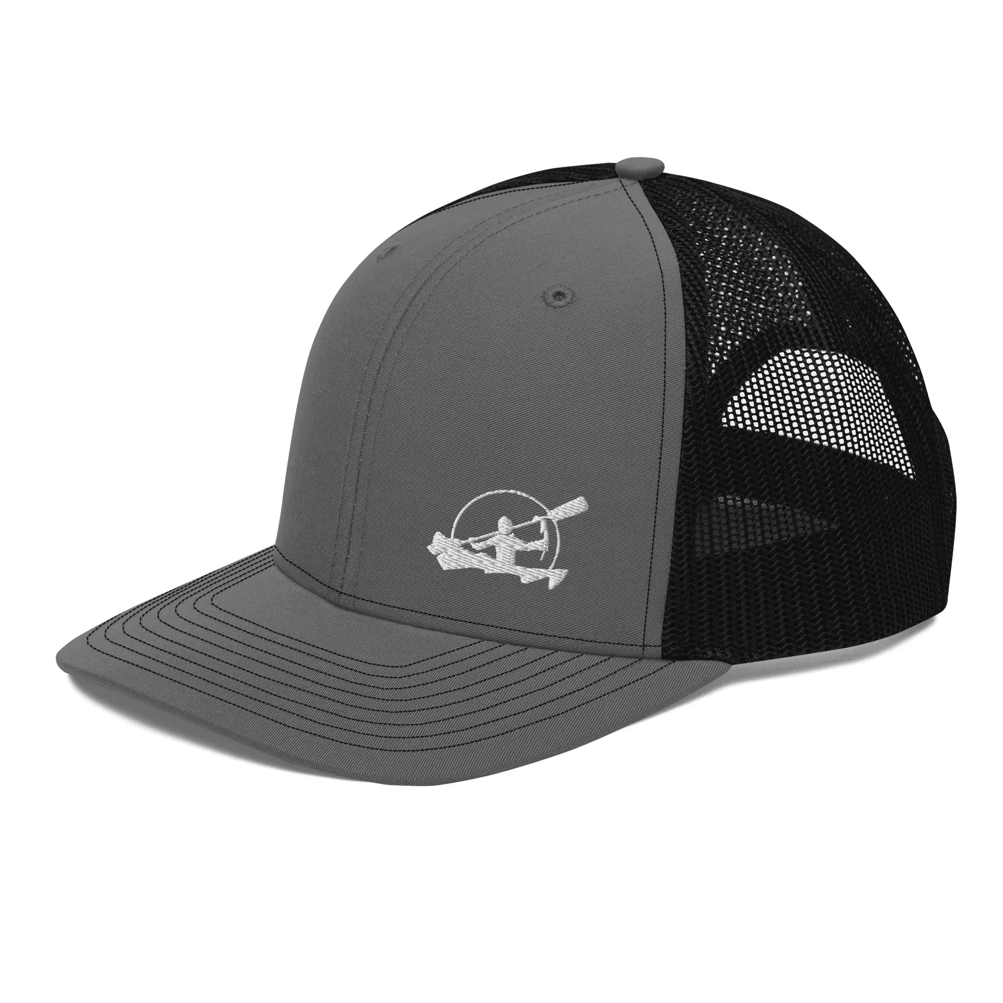 Cape Kayaker white - Snap Back Mesh Cap