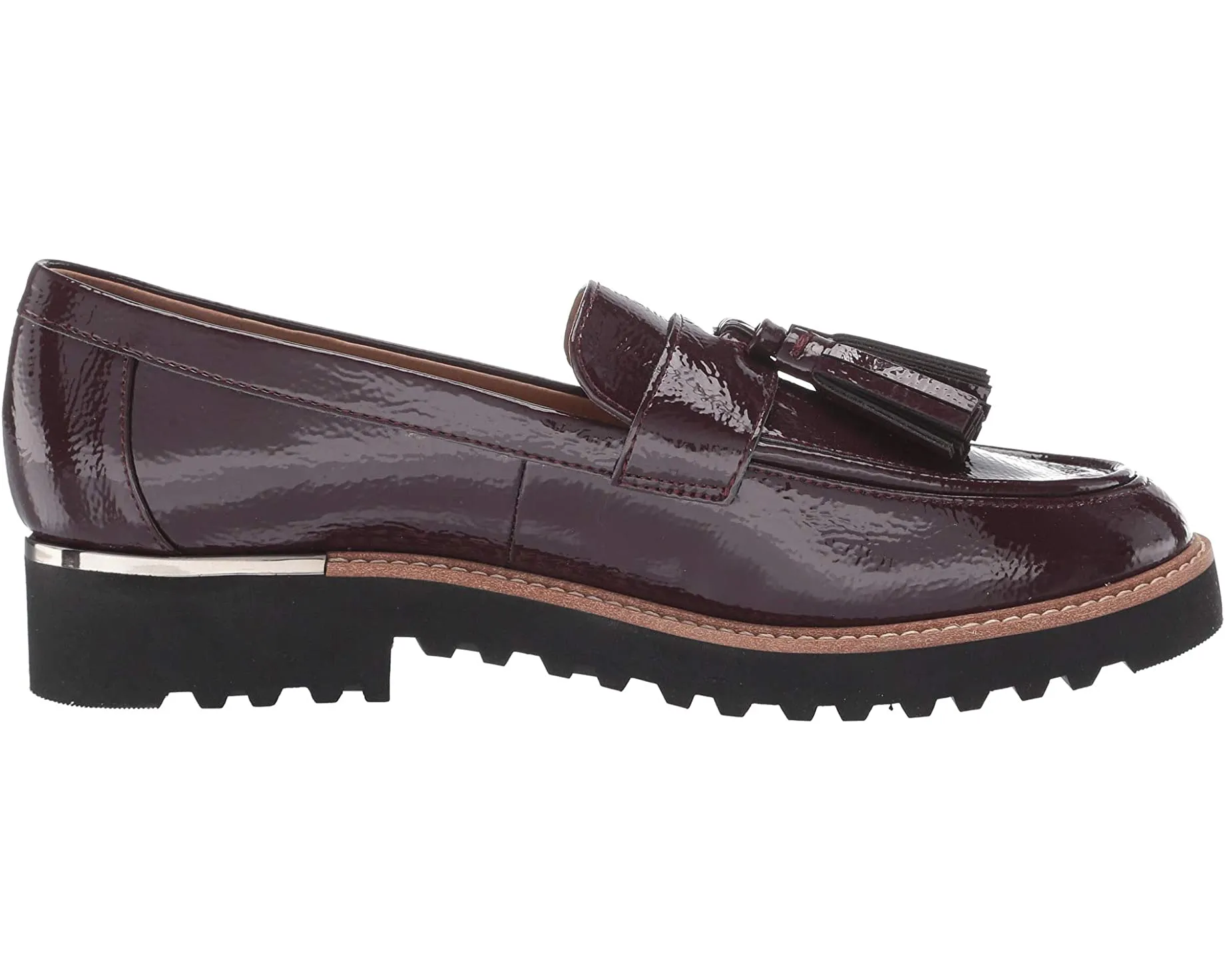 Carolynn Franco Sarto loafers, maroon