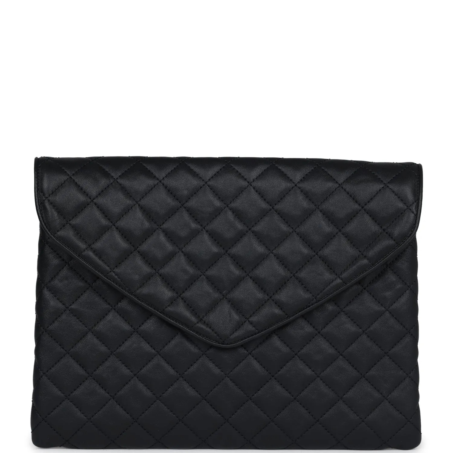 Chanel Black Flats with Clutch 37 EU