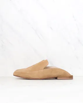 Chinese Laundry x Kristin Cavallari - Capri Camel Kid Suede Loafer Slides