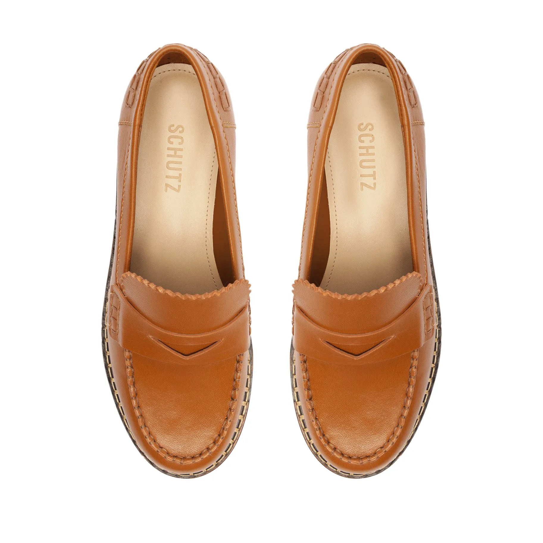 Christie Nappa Leather Flat