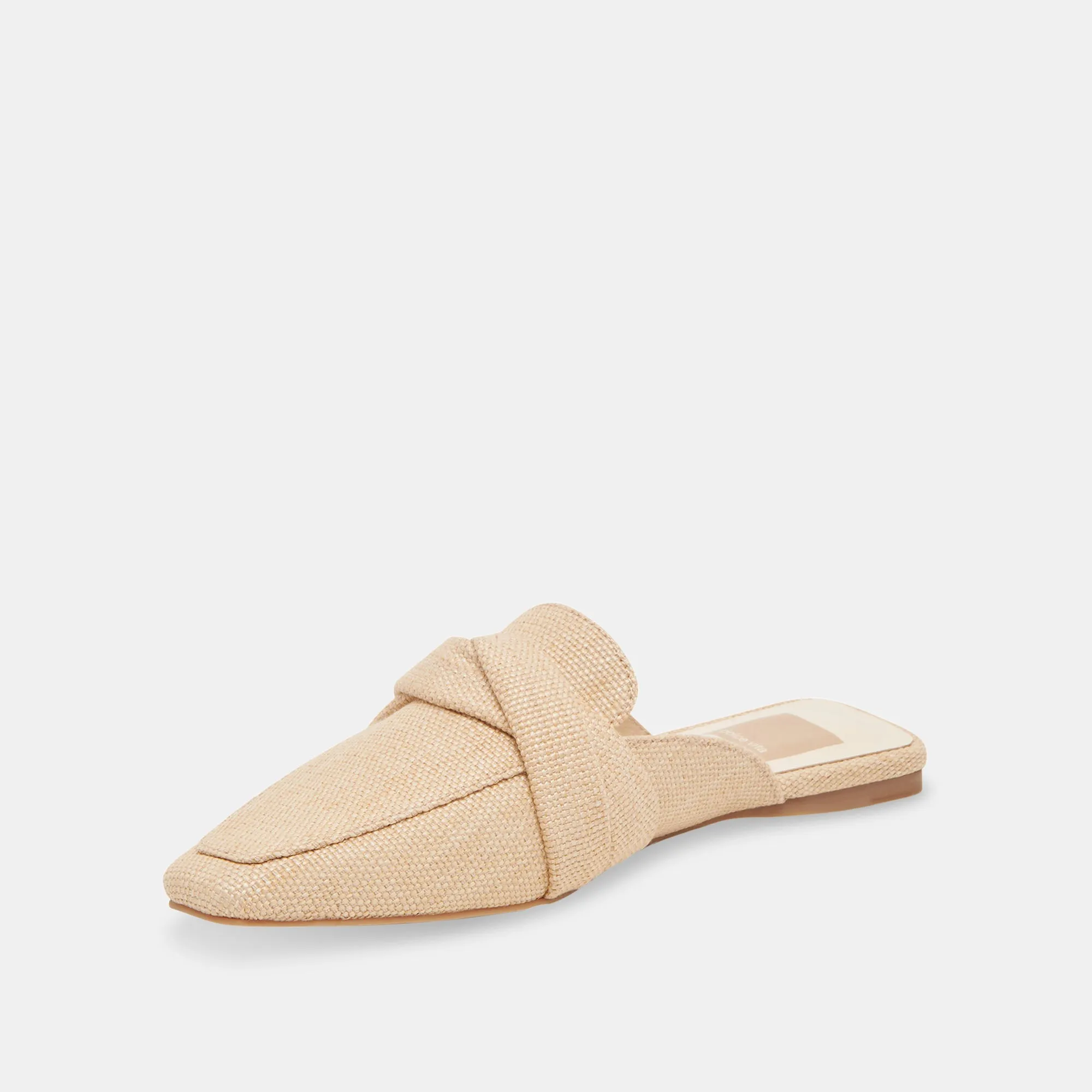 CLARISE FLATS NATURAL LINEN