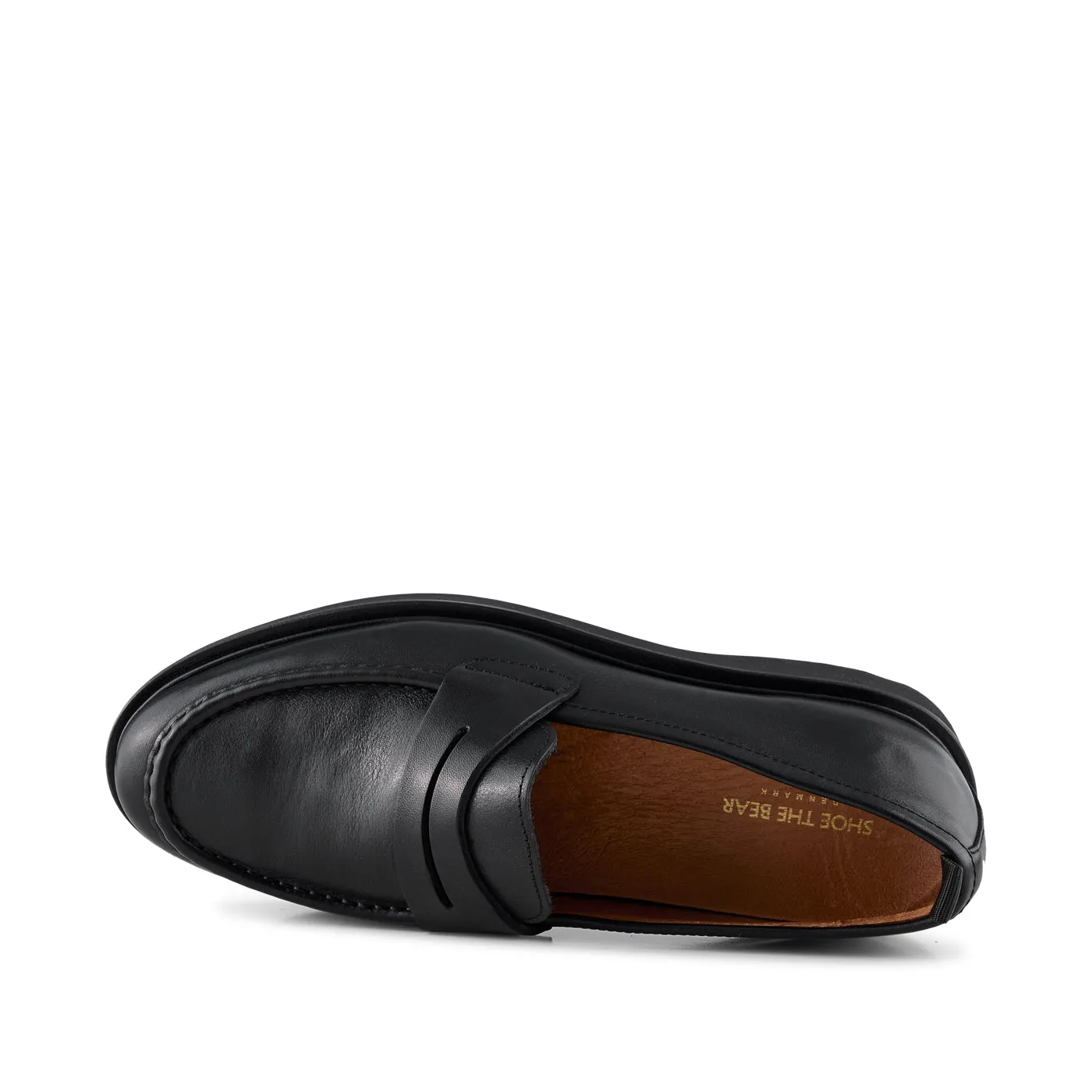 Cosmos loafer læder - BLACK