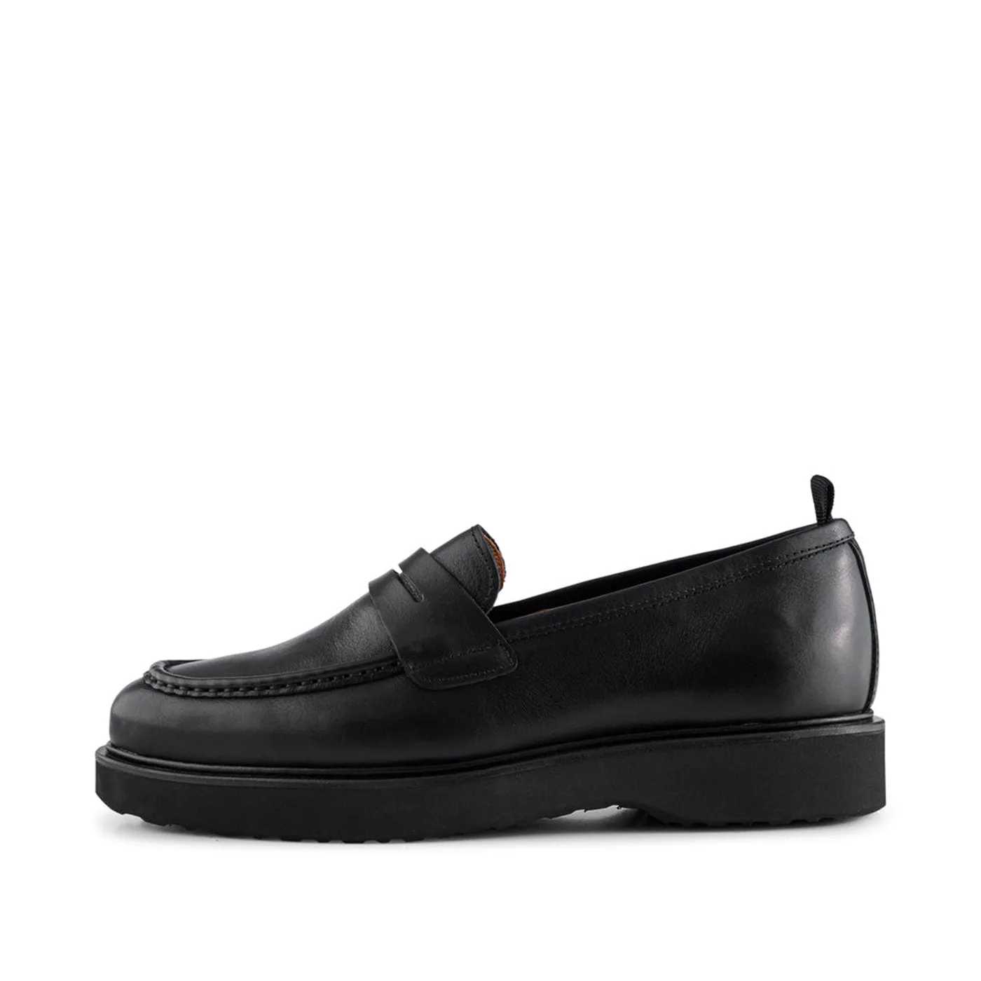 Cosmos loafer læder - BLACK