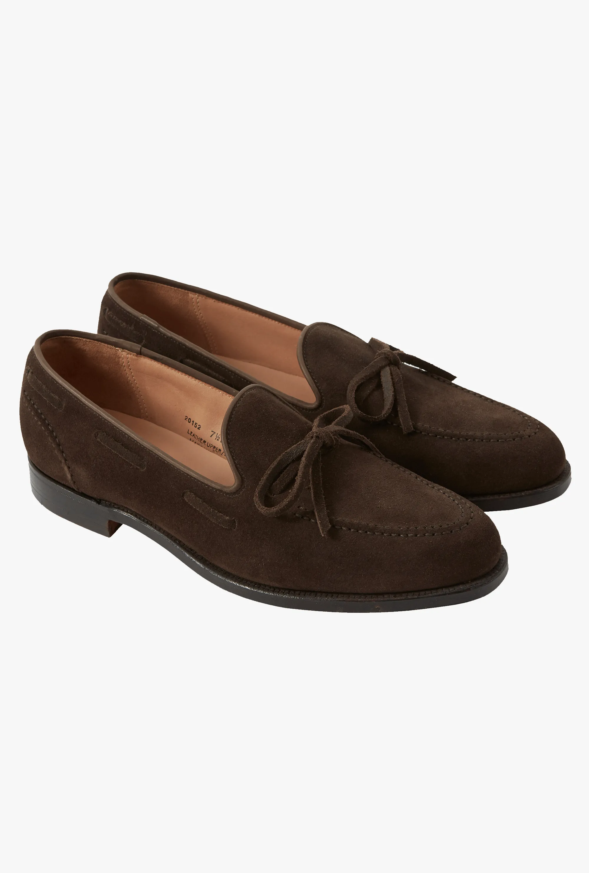 Crockett & Jones Napier Loafer Brown Suede City Sole