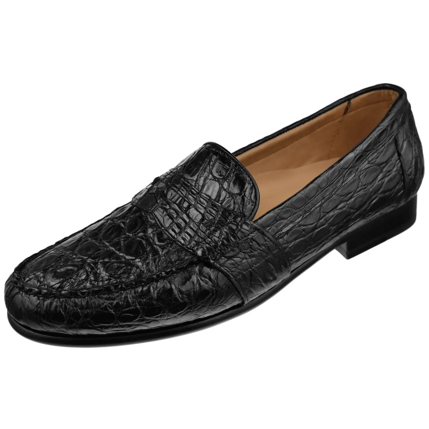 Crocodile Penny Loafer