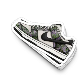 Dunk Low "Floral Tapestry" Sneaker Sticker