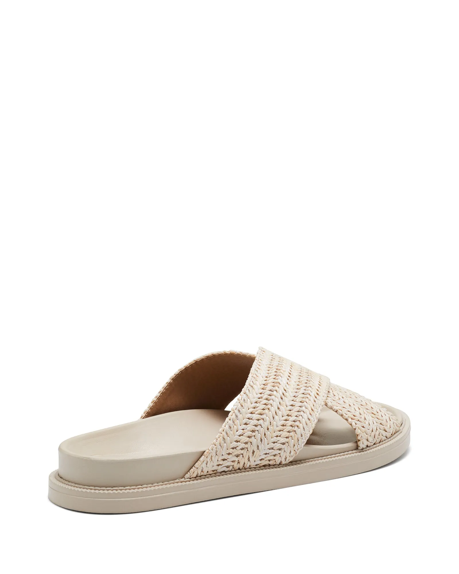 Eden Flat Sandal Bone