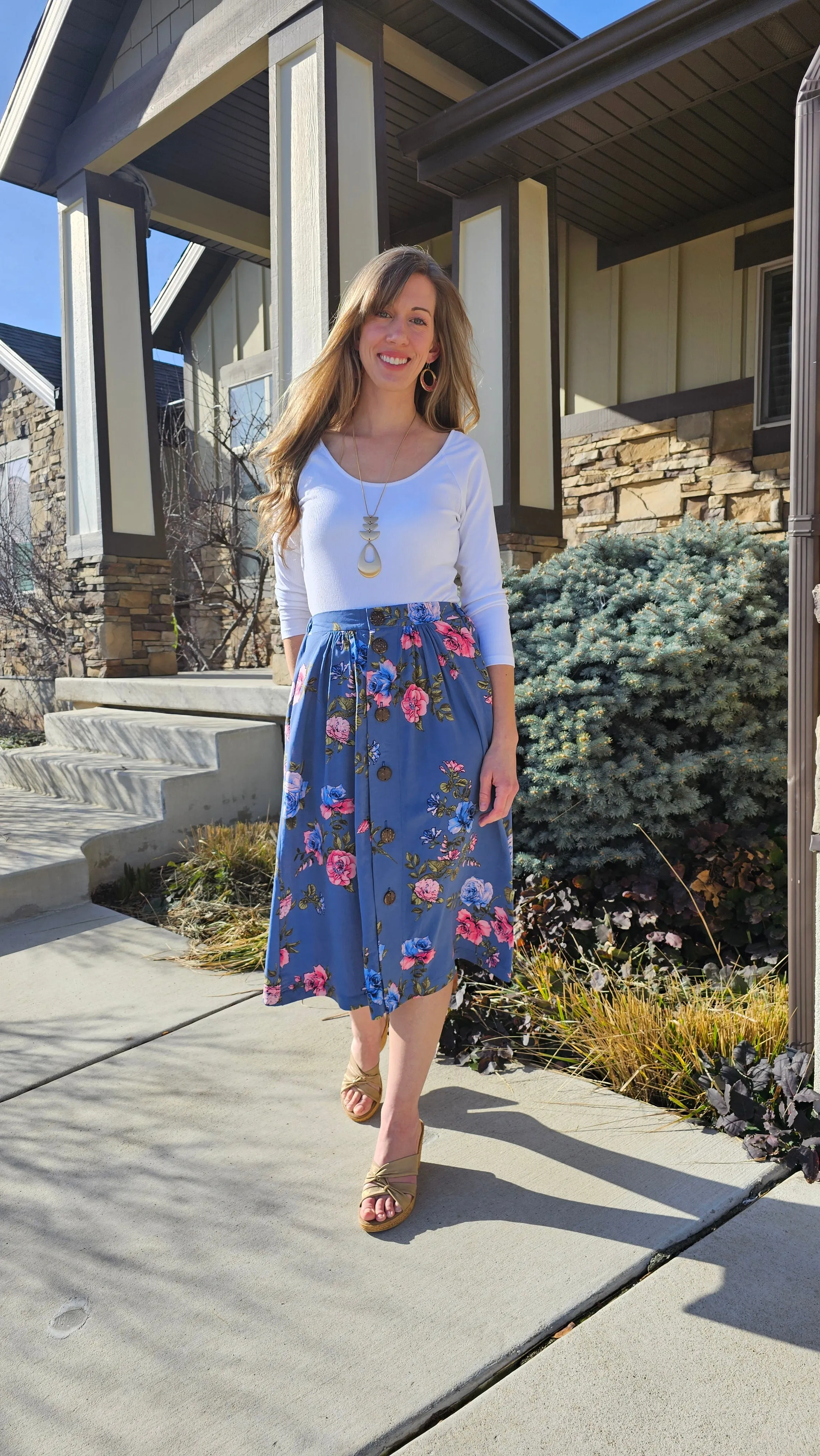 Farmhouse Chic Skirt