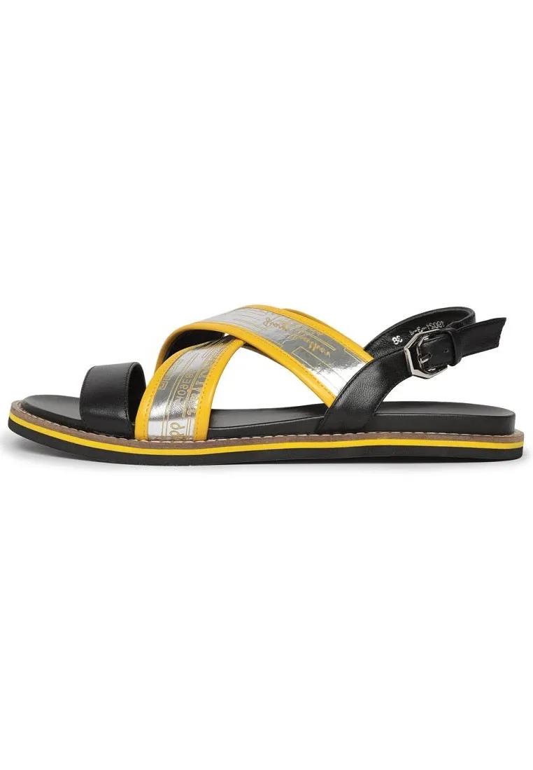 Flat Sole Urban Leather Sandals