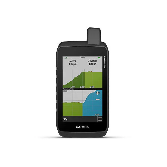 Garmin Montana 700i, Rugged GPS Handheld Base Bundle