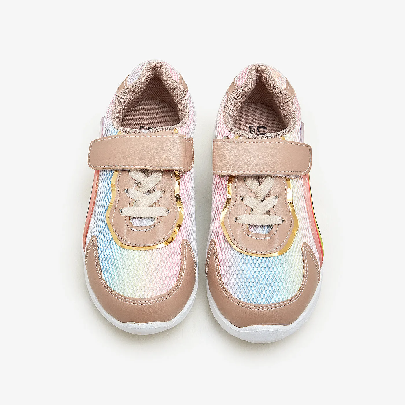 Girls Rainbow Sneakers