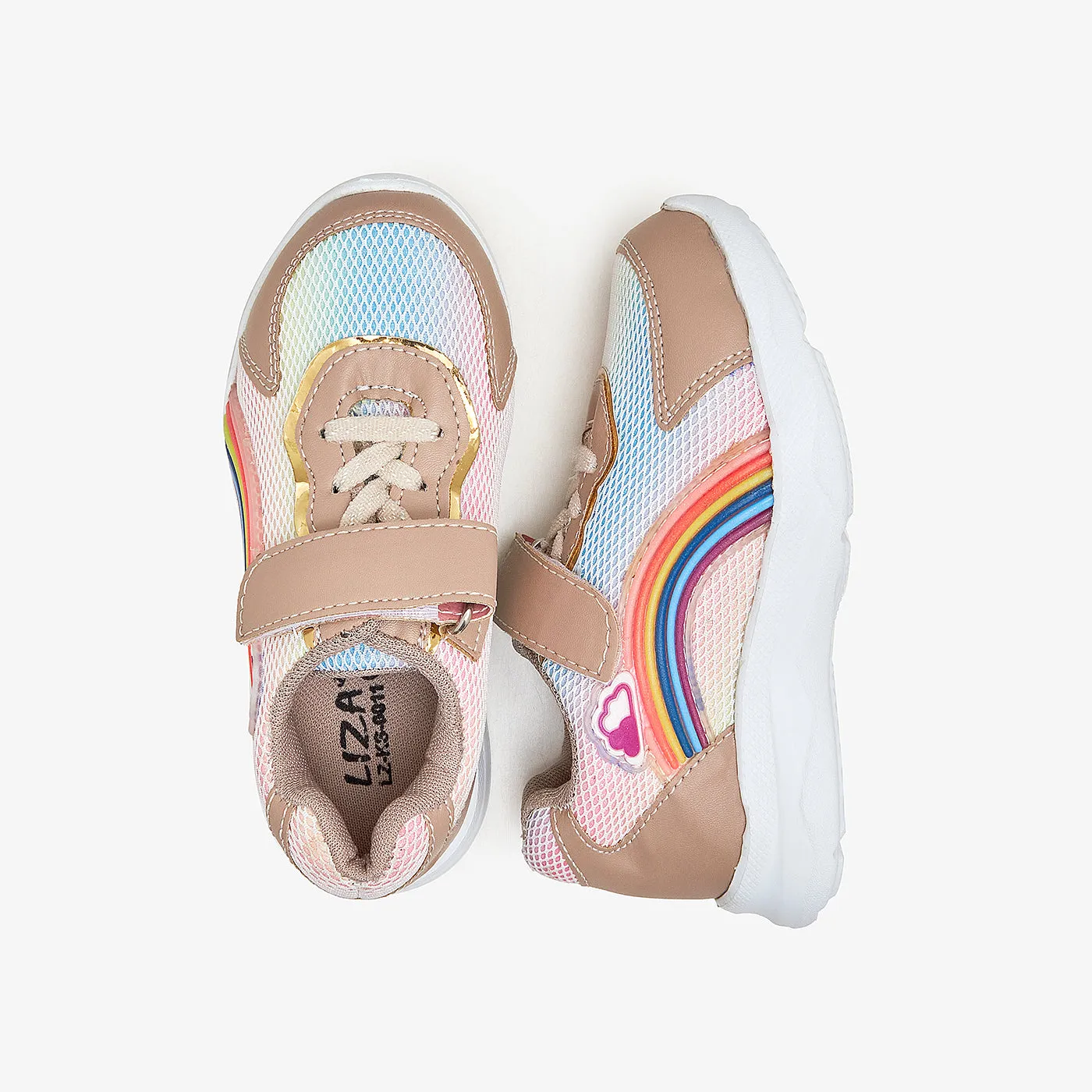 Girls Rainbow Sneakers