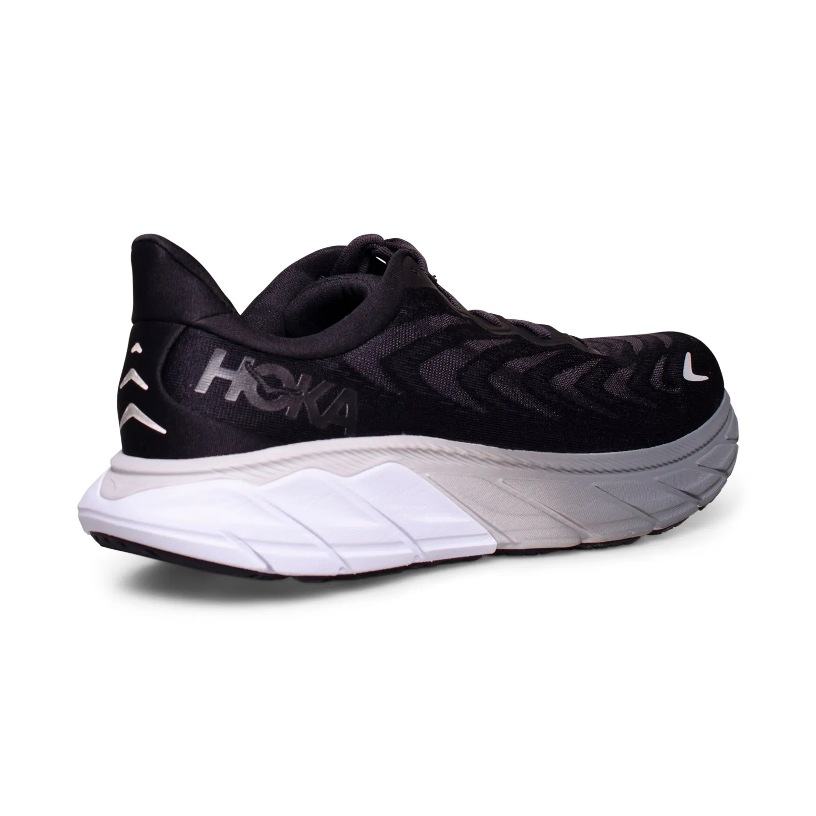 Hoka One One Arahi 6 Black / White Running Shoes - Men's