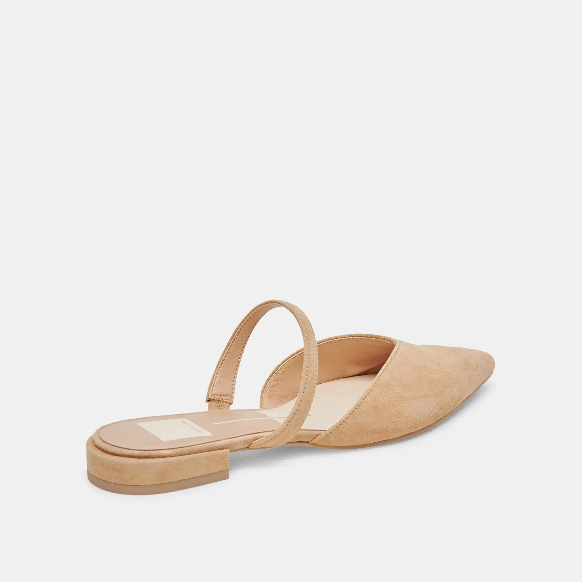 KANIKA FLATS TAN SUEDE