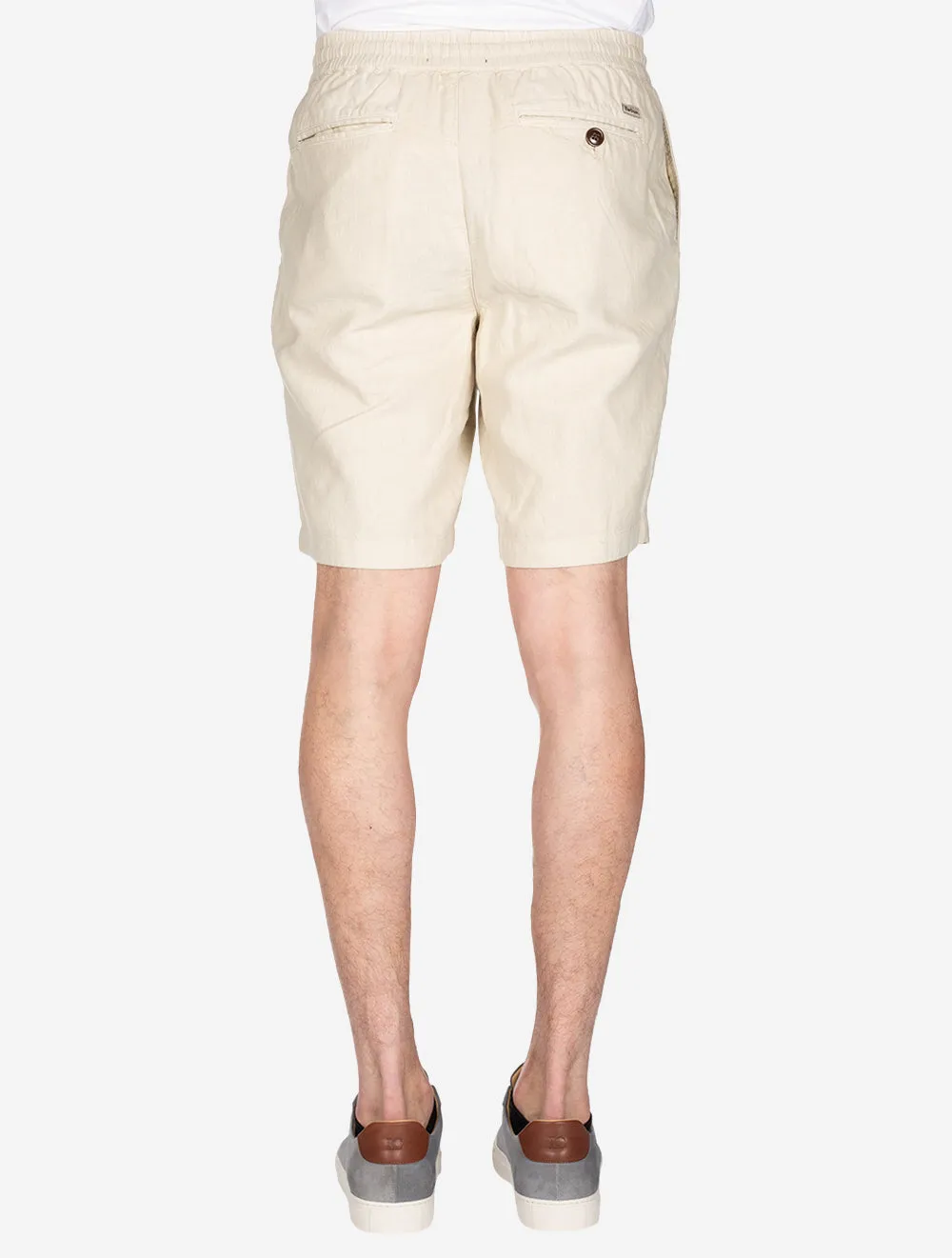 Linen Cotton Mix Short Stone