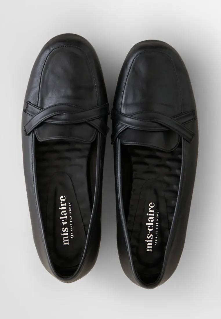 Louisa Classic Soft Loafers - Black