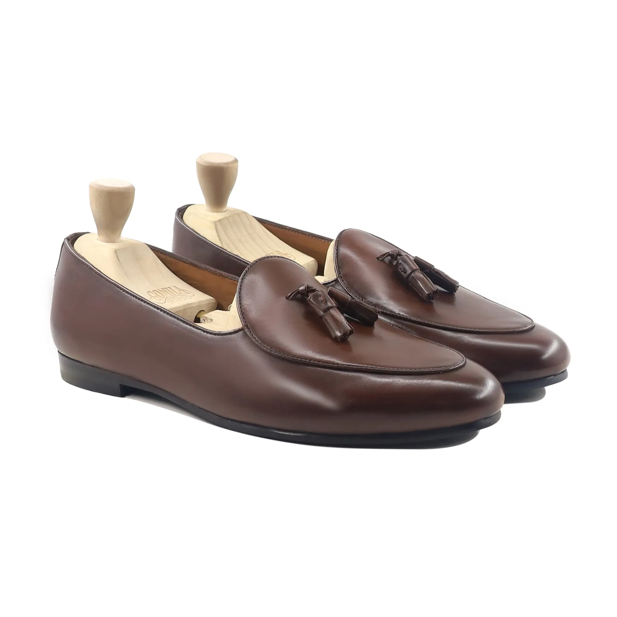 Mahlon - Men's Brown Calf Leather