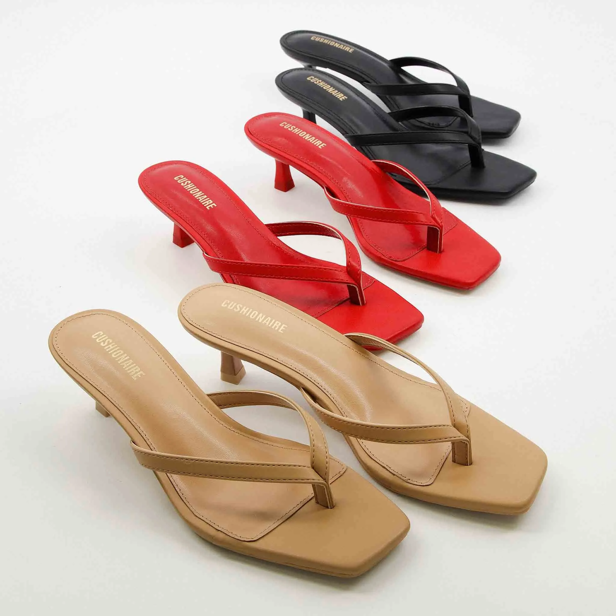 Miami Kitten Heel Sandals