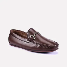 Miles Brown Horsebit Loafers 0130827