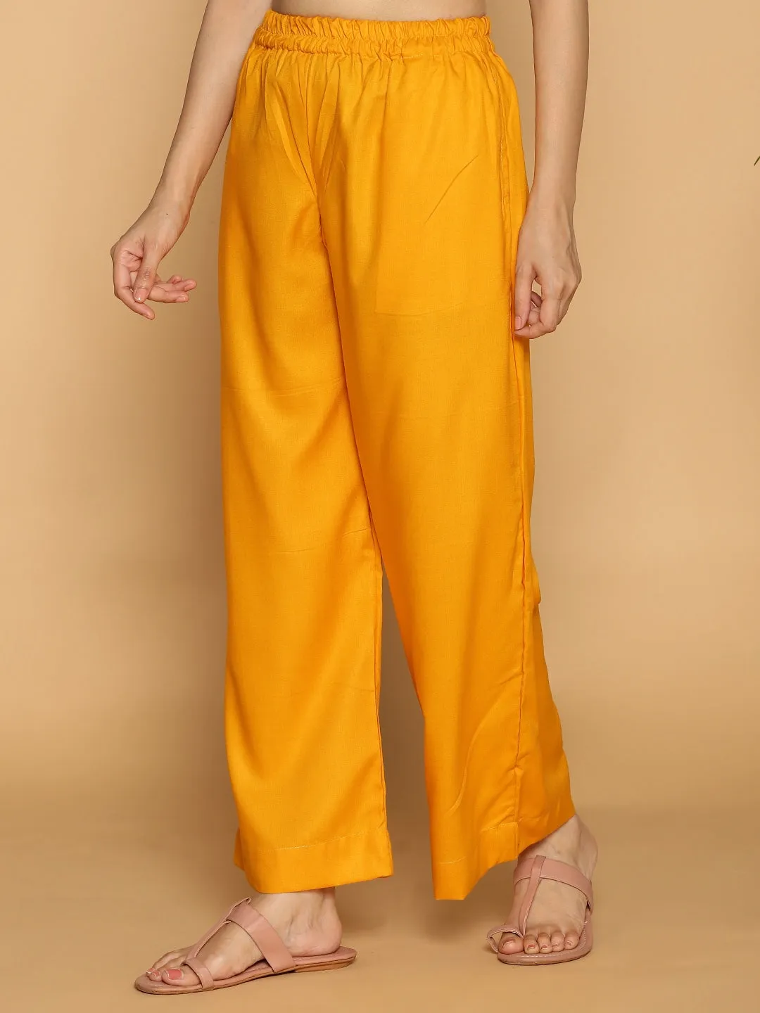 Mustard Palazzo Pants