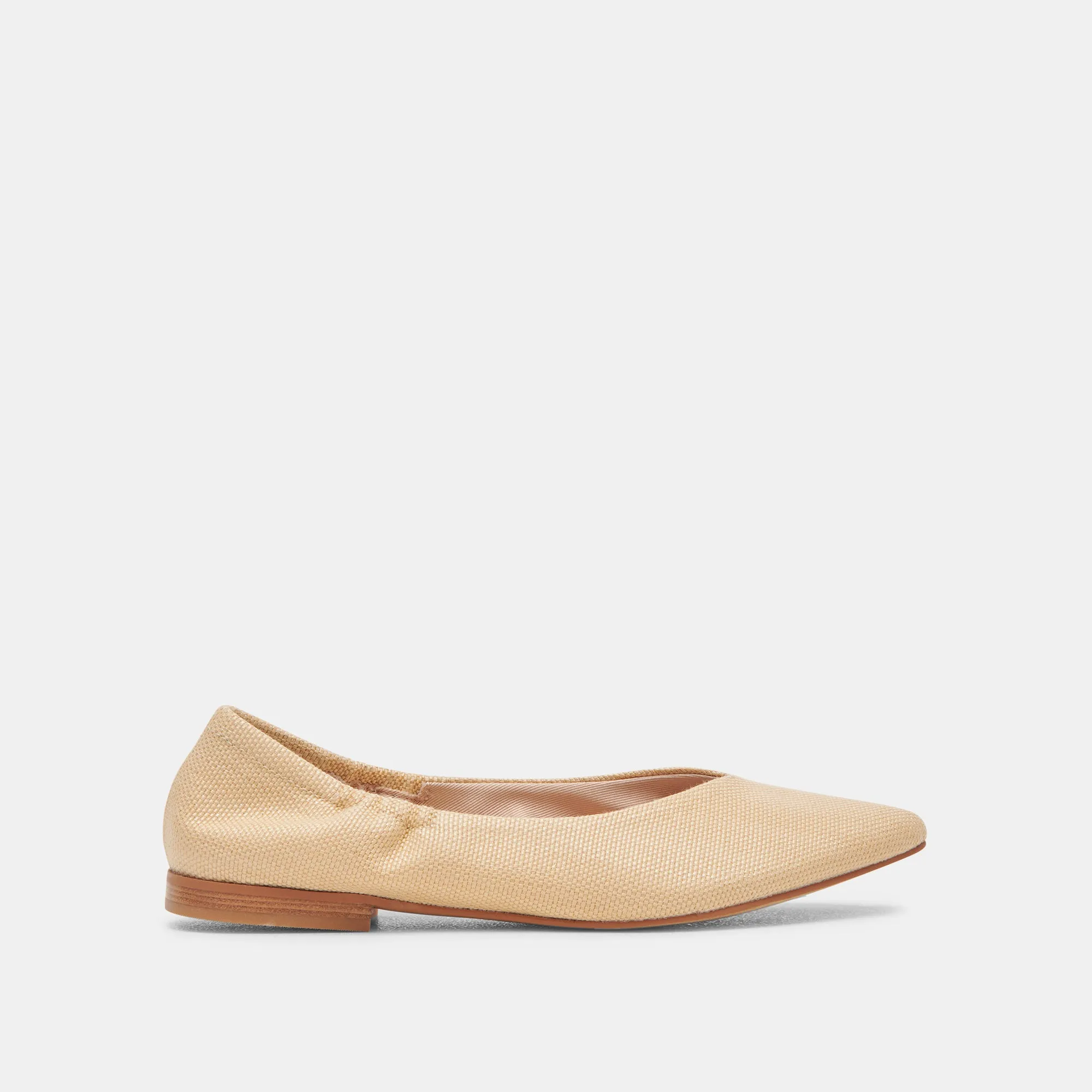 NADAV BALLET FLATS LT NATURAL RAFFIA