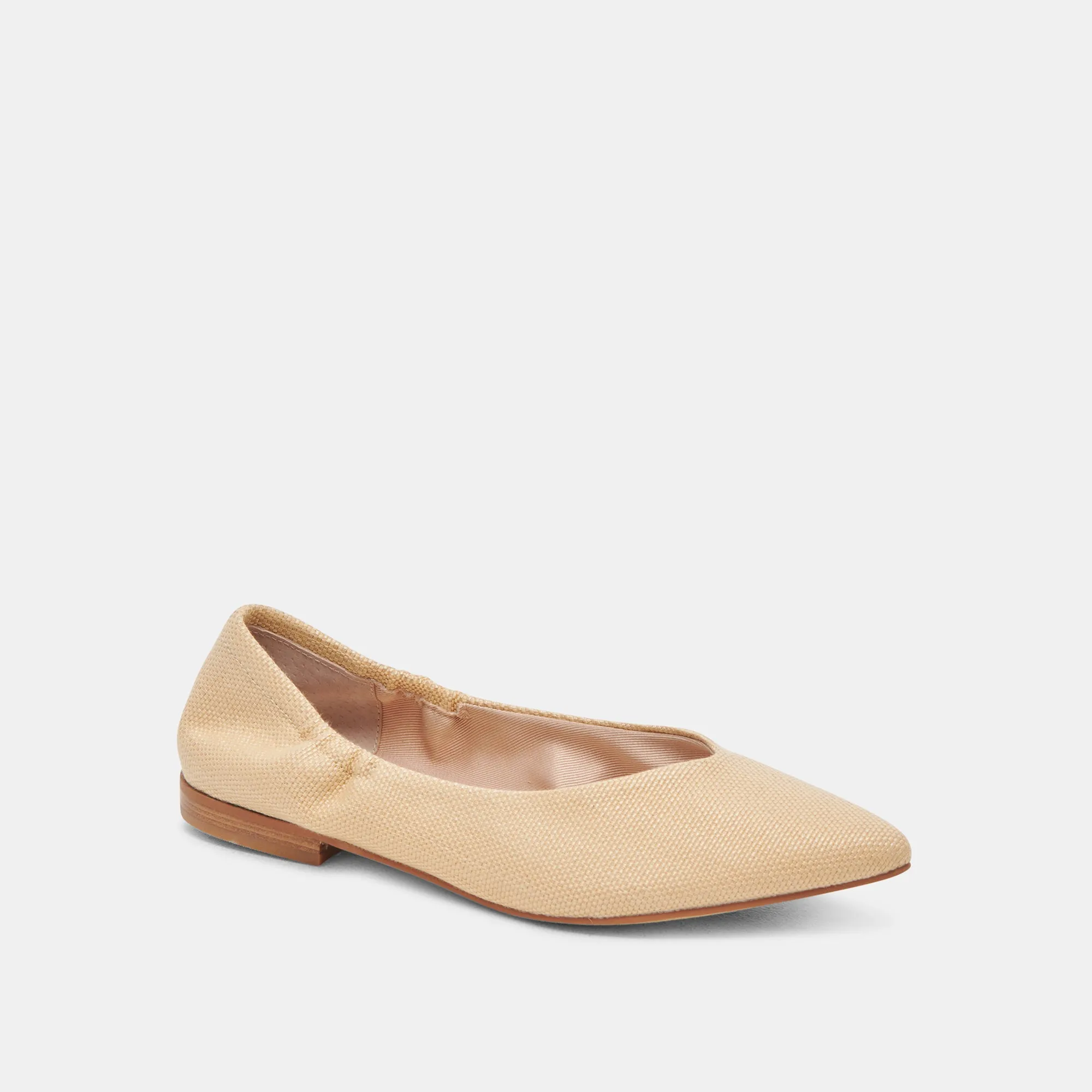 NADAV BALLET FLATS LT NATURAL RAFFIA