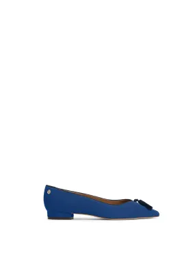 Newbury Pump - Porto Blue & Navy Suede