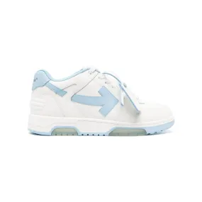 Off White Sneakers Clear Blue