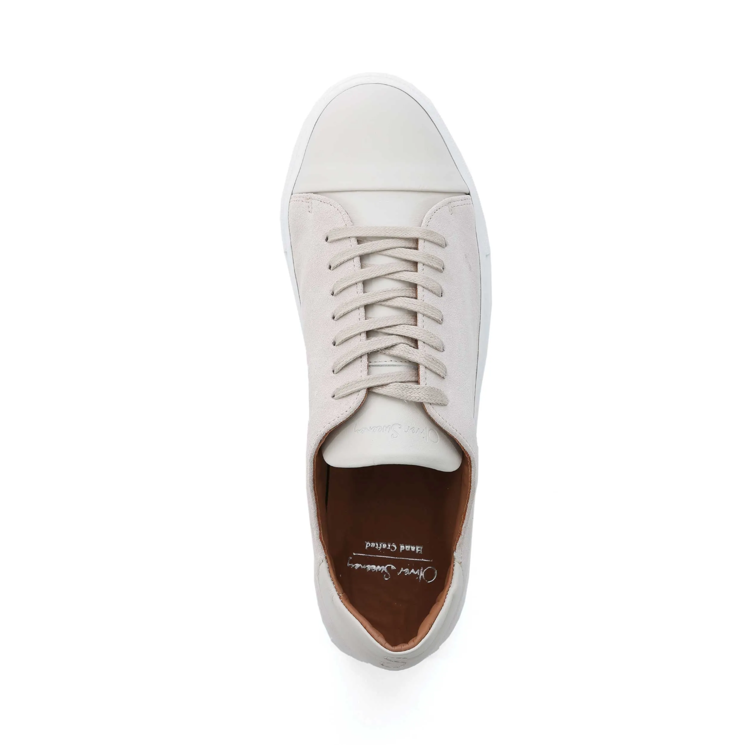 Oliver Sweeney Ossos Trainer in Off White