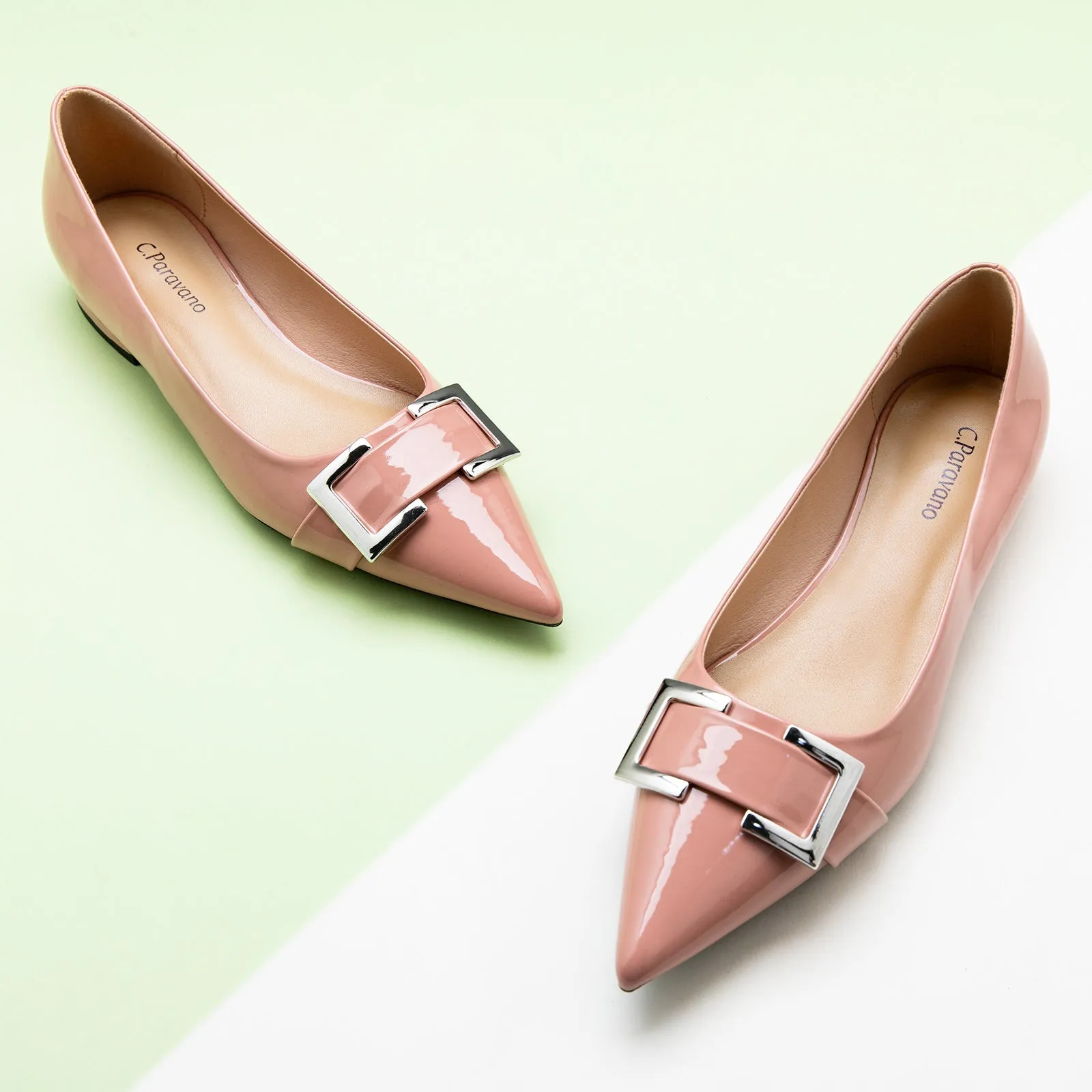 Patent Metal Tie Flats (Aida)