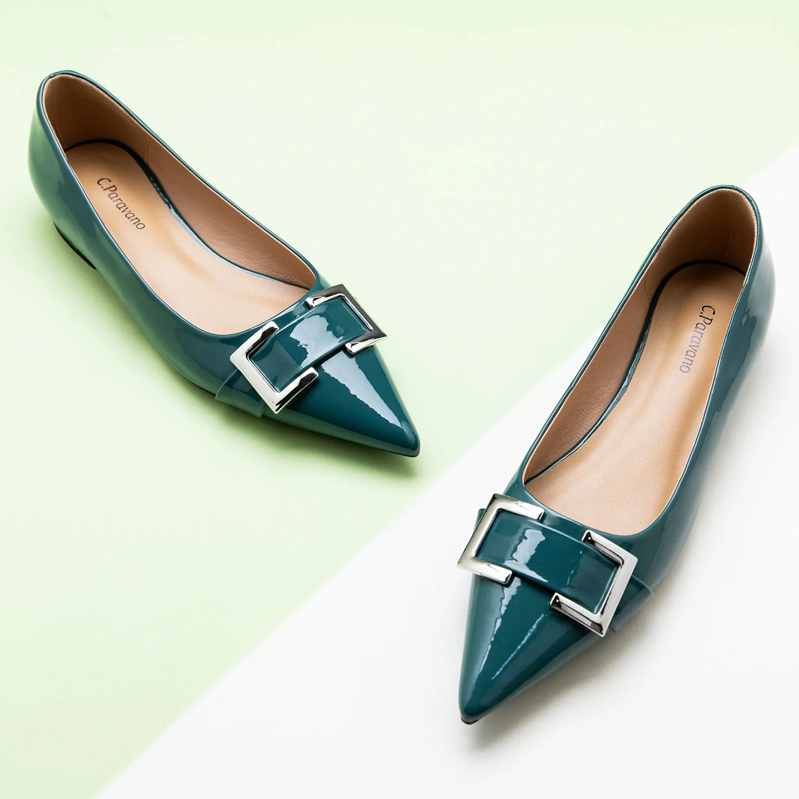 Patent Metal Tie Flats (Aida)