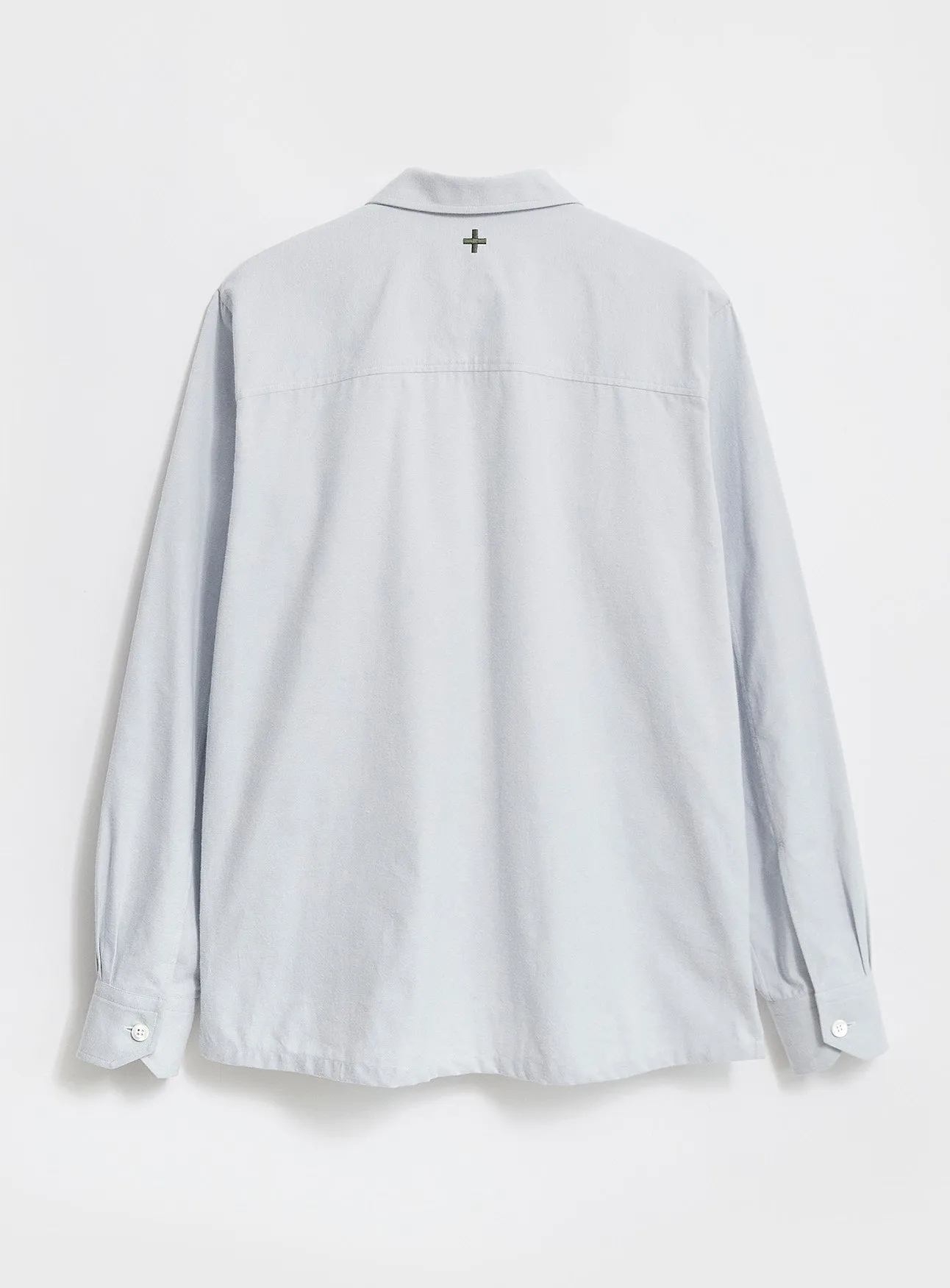 Recycled Italian | Sky Oxford Over-Shirt