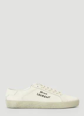 Saint Laurent Court Classic Logo Sneakers