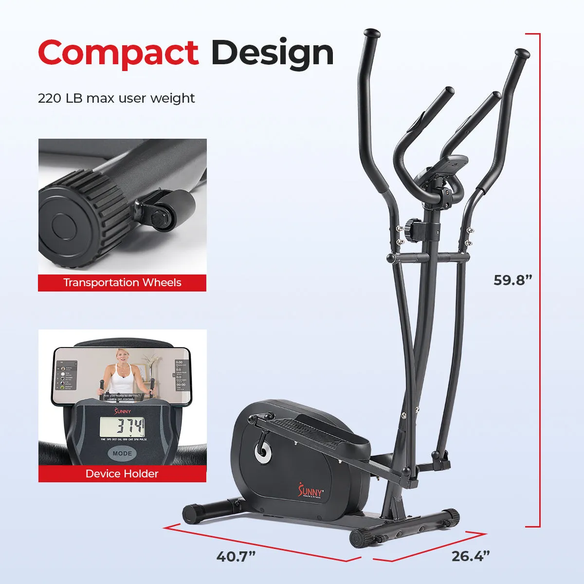 Smart Compact Magnetic Elliptical