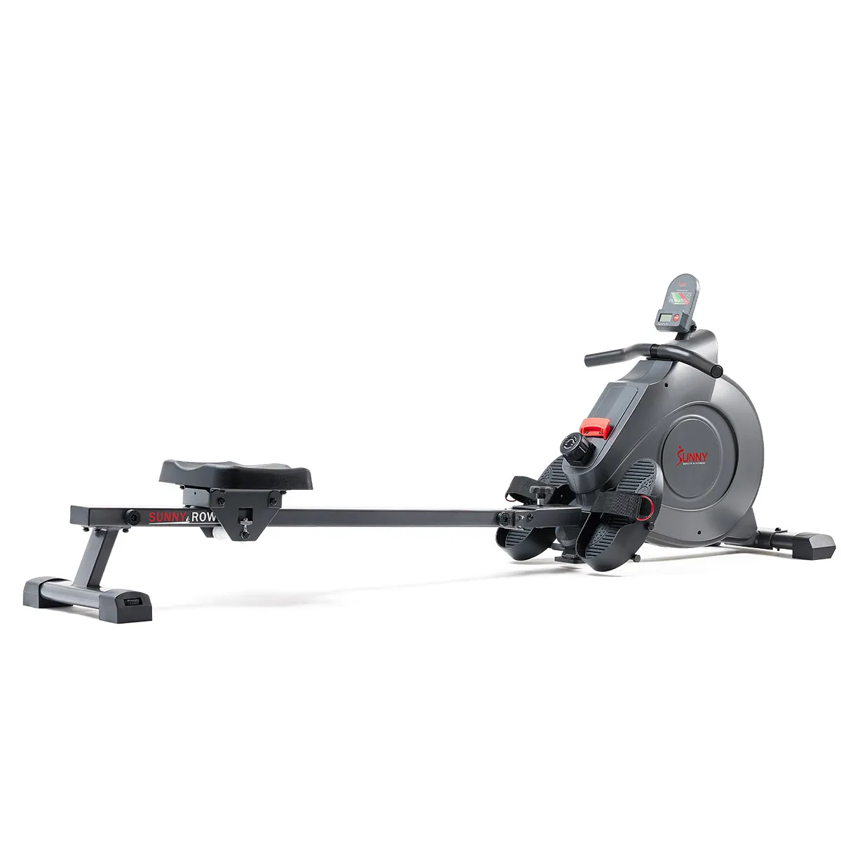 Smart Extra Long Slide Rail Magnetic Rowing Machine