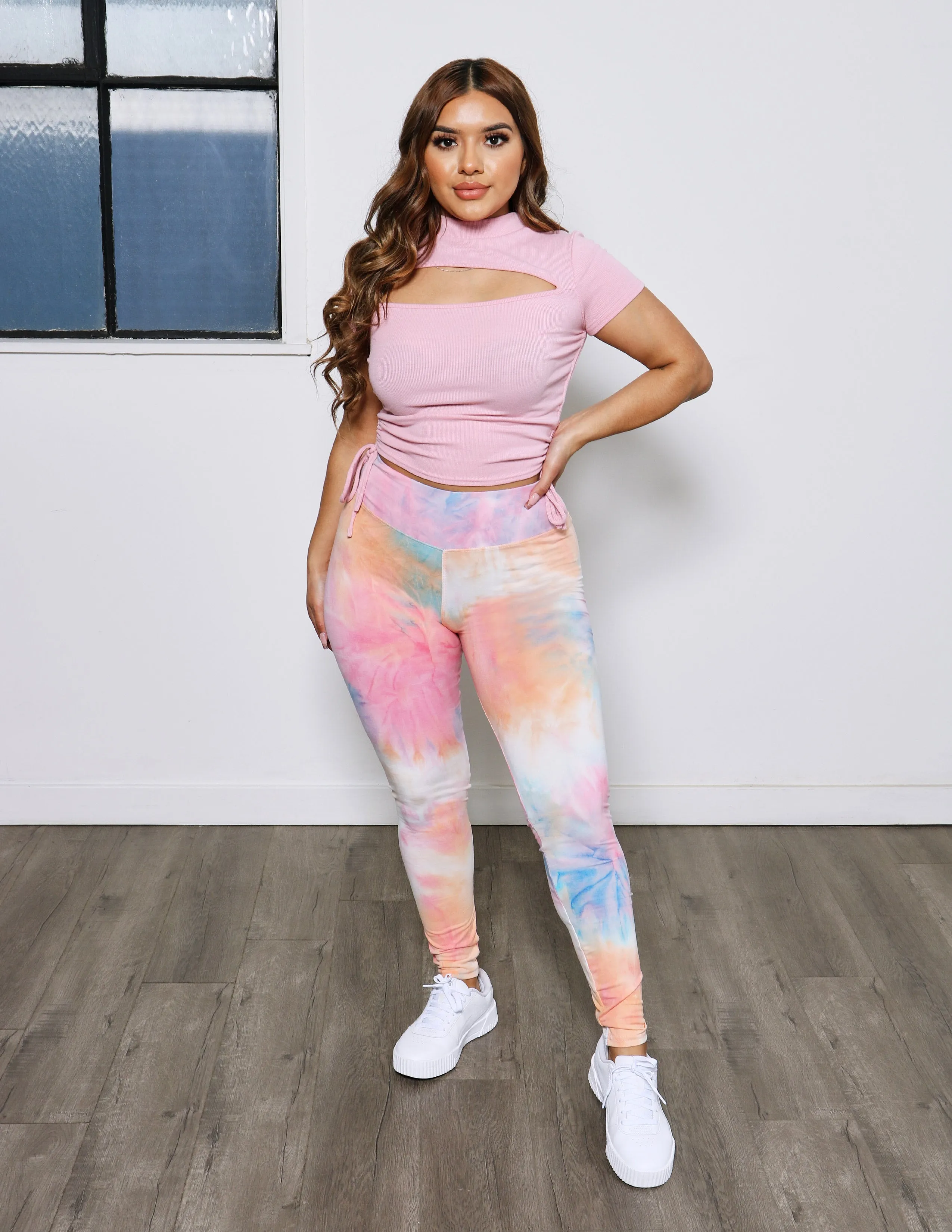 So Soft Tie Dye Basic Legging