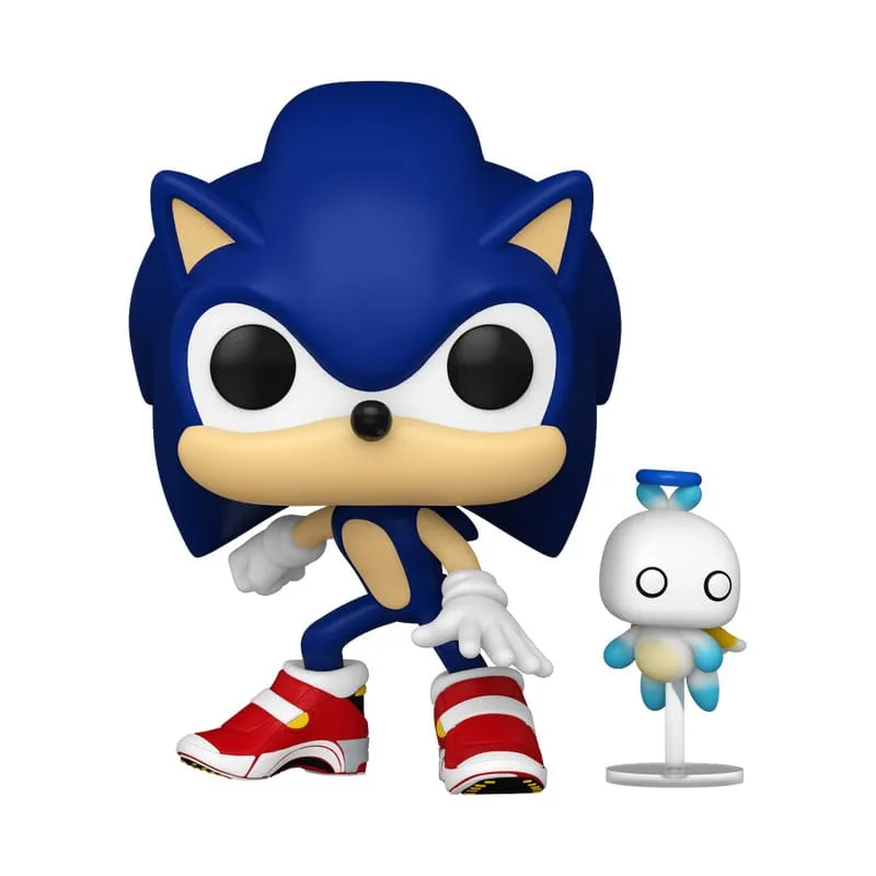 Sonic The Hedgehog POP & Buddy! Vinyl Figure Sonic w/ HChao 9 cm