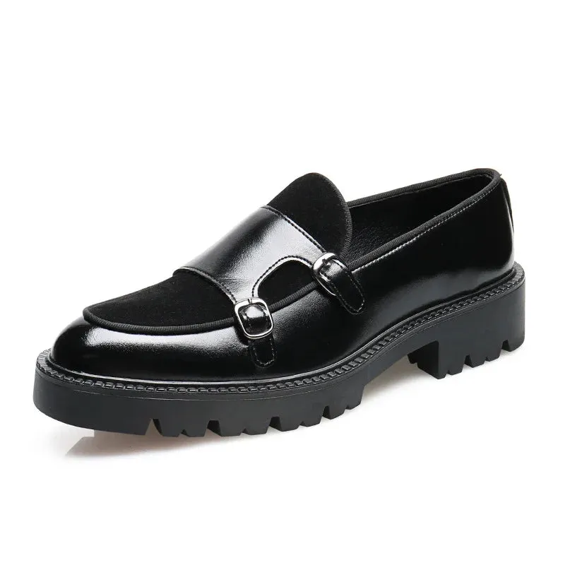 Thick-soled British Style Men's Loafers