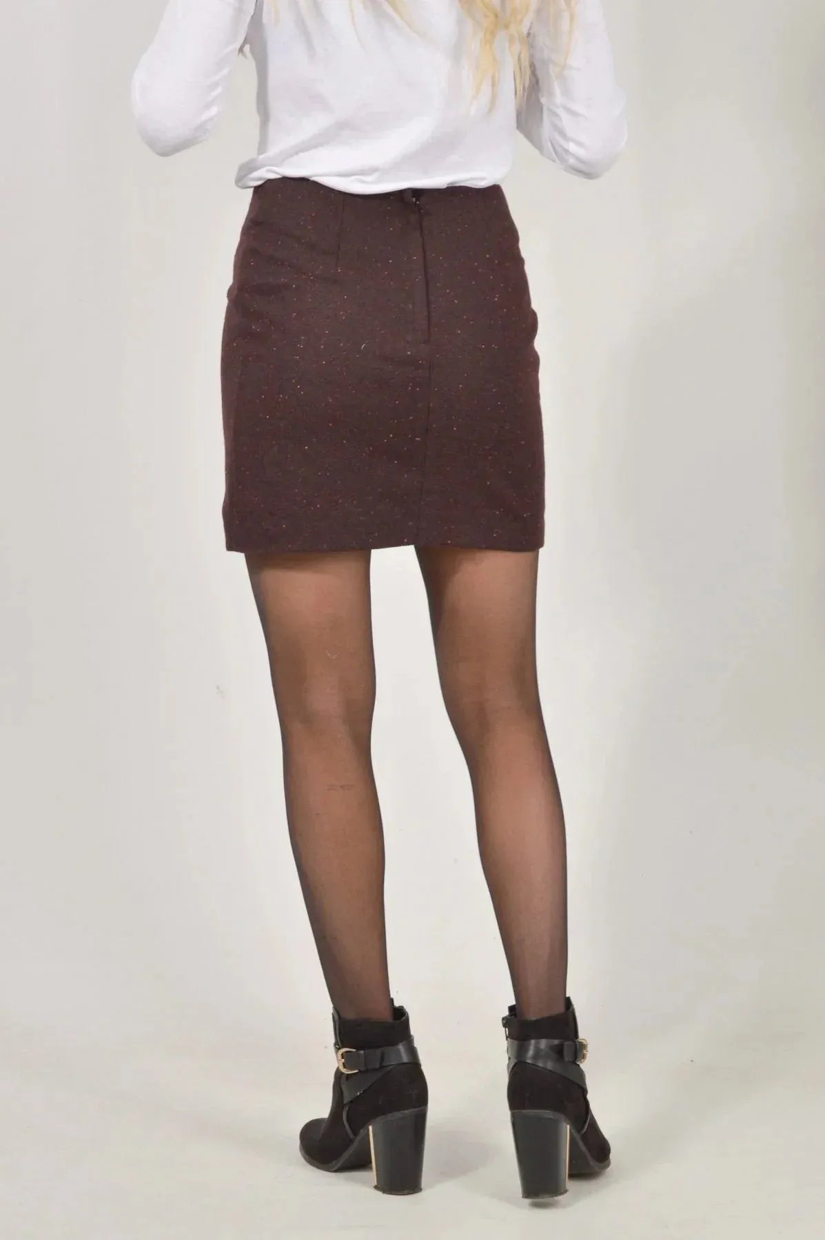 Tweed Mini Skirt